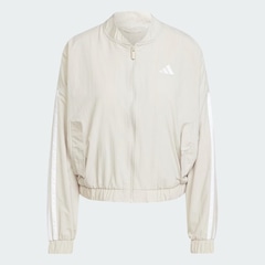 Jaqueta adidas Feminina Bomber Malha Essentials Três Listras Lifestyle - Foto 6