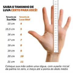 Luva Goleiro Profissional Poker Hug Flex 5 - Foto 6