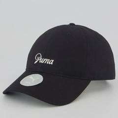 Boné Unissex Puma Script Logo Dad Aba Curva - Foto 1