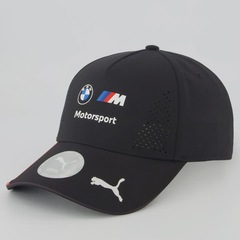 Boné Unissex Puma BMW Réplica Team BB Listras Aba Curva - Foto 1