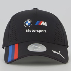 Boné Unissex Puma BMW Réplica Team BB Listras Aba Curva - Foto 2