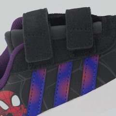 Tênis Infantil adidas VL Court Spider Man CF - Foto 8