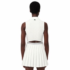 Vestido Lacoste Tennis Heritage Ultra Dry Feminino - Foto 3