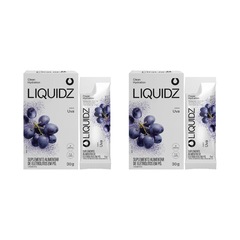 Eletrólitos Zero Açúcares LIQUIDZ - Uva - Kit 2 Caixas c/6 Sachês - Foto 1