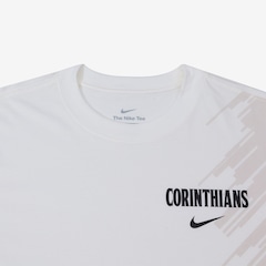 Camiseta Corinthians Nike Wordmark Masculina - Foto 3