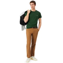 Camiseta Lacoste Algodão Pima Masculino - Foto 4