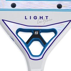 Raquete de Beach Tennis Zeiq Light - Leo Branco 3K - Foto 7