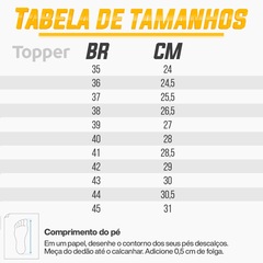 Chuteira Campo Adulto Topper Furia II + Meião Topper Cup - Foto 10
