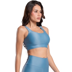 Top Fitness Vekyo Esportivo Brilhoso Feminino - Foto 2
