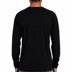 Camiseta Manga Longa Hurley O&O Solid WT26 Masculina - Foto 2
