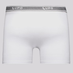 Kit 3 Cuecas Boxer Lupo Basic com Elastano Adulto - Foto 5