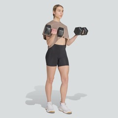 Camiseta Cropped adidas Gráfica Power Feminina - Foto 5