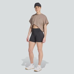 Camiseta Cropped adidas Gráfica Power Feminina - Foto 6