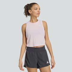 Camiseta Regata Cropped adidas WE Feminina - Foto 1
