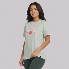 Camiseta adidas Logo Floral Feminina - Foto 2