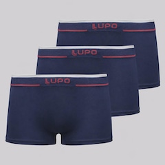 Kit 3 Cuecas Lupo Sunga Sem Costura Adulto - Foto 1
