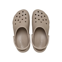 Sandália Feminino Crocs Classic Platform Clog TAUPE - Foto 5
