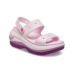 Sandália Feminino Crocs Classic Mega Crush Plataform Sandal HYDRANGEA - Foto 2