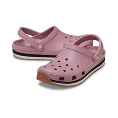 Sandália Unissex Crocs Crocband Runner Mauve - Foto 3