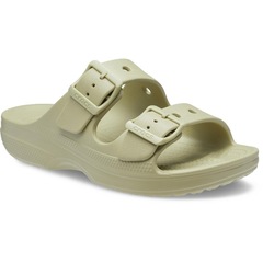 Sandália Crocs Saturday Sandal W Tac Green - Unissex - Foto 2