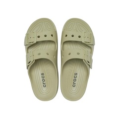 Sandália Crocs Saturday Sandal W Tac Green - Unissex - Foto 5