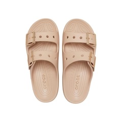 Sandália Crocs Saturday Metallic Buckle Sandal W Blush - Unissex - Foto 4