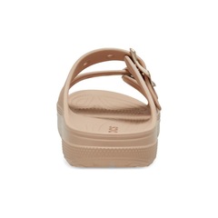 Sandália Crocs Saturday Metallic Buckle Sandal W Blush - Unissex - Foto 6