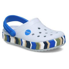 Sandália Unissex Crocs Crocband Chevron Band Clog T - Foto 2