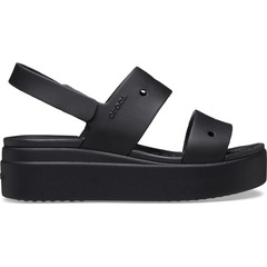 Sandália Feminino Crocs Brooklyn  4U Sandal Black - Foto 1
