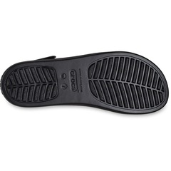 Sandália Feminino Crocs Brooklyn  4U Sandal Black - Foto 3