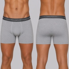 Kit 6 Cuecas Boxer Lupo com Elastano Adulto - Foto 4