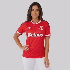 Camisa do Flamengo III 2026/27 adidas Feminina - Foto 1