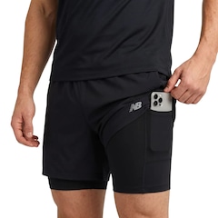 Shorts New Balance Sport Essentials 2 in 1 Masculino - Foto 6