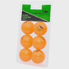 Kit 6 Bolas de Tênis de Mesa 2 Estrelas Penalty - Foto 2
