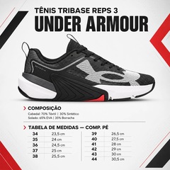 Tênis Unissex Under Armour Tribase Reps 3 - Foto 8