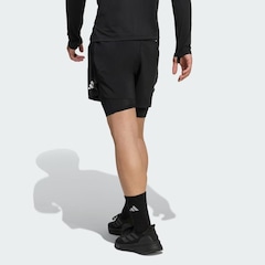Short 2 em 1 adidas Adi365 Running Iconic Formotion 5 Bolsos Masculino - Foto 2