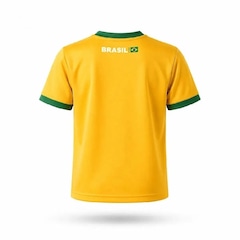 Camisa do Brasil Ipê Braziline Infantil - Foto 2