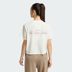 Camiseta Cropped adidas Gráfica Motion Feminina - Foto 2