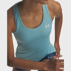 Camiseta Regata de Treino Under Armour Tech Mesh Racer - Feminina - Foto 3