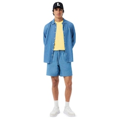 Camiseta Lacoste Algodão Pima Masculina - Foto 4