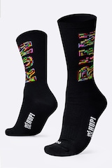 Kit 2 Pares de Meia Hupi Run Semi Compressiva - Unissex - Foto 2
