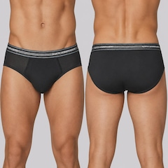 Kit Cueca Slip Lupo Algodão com Elastano Masculino - 6 Unidades - Foto 3