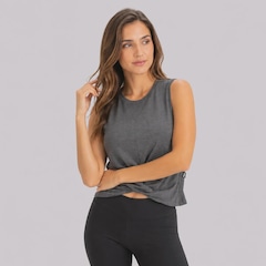 Camiseta Regata Fila Twist Smart Cotton Feminina - Foto 3