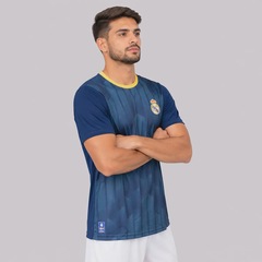 Camisa Real Madrid Campeones 10 Mbappé Masculina - Foto 3