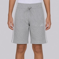 Bermuda Adidas 3 Listras Essentials Infantil - Foto 1