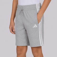 Bermuda Adidas 3 Listras Essentials Infantil - Foto 2