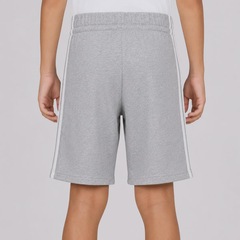 Bermuda Adidas 3 Listras Essentials Infantil - Foto 3