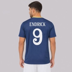 Camisa Real Madrid Campeones 9 Endrick Masculina - Foto 1