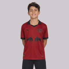 Camisa do Red Bull Bragantino III 26/27 Puma Infantil - Foto 1