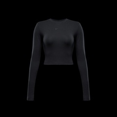 Camiseta Nike Sportswear Cropped Chill Knit Feminina - Foto 6